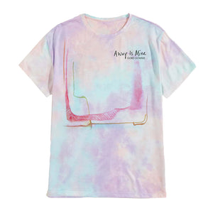 Away Is Mine Tie Dye T-shirt: Unisex