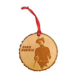 Gord Downie Silhouette Holiday Ornament